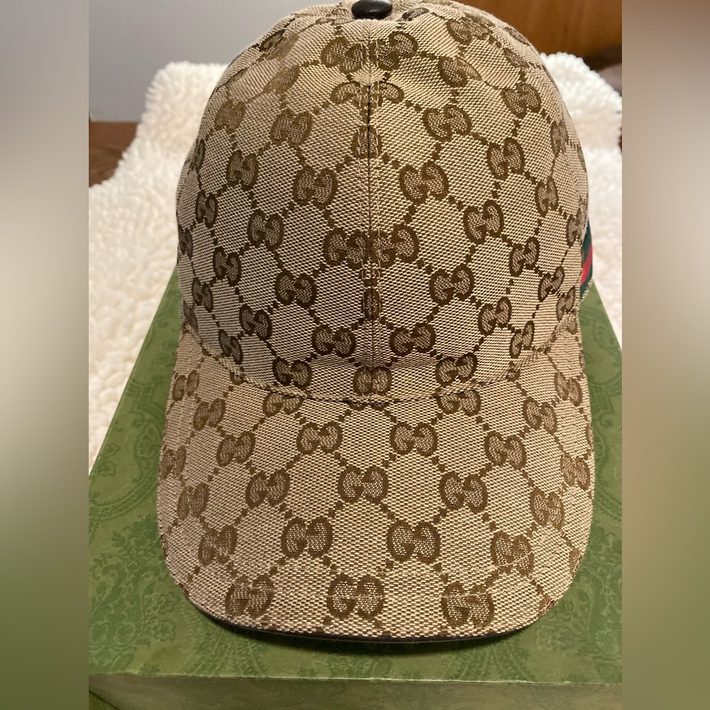 Original GG Canvass Baseball Hat with web